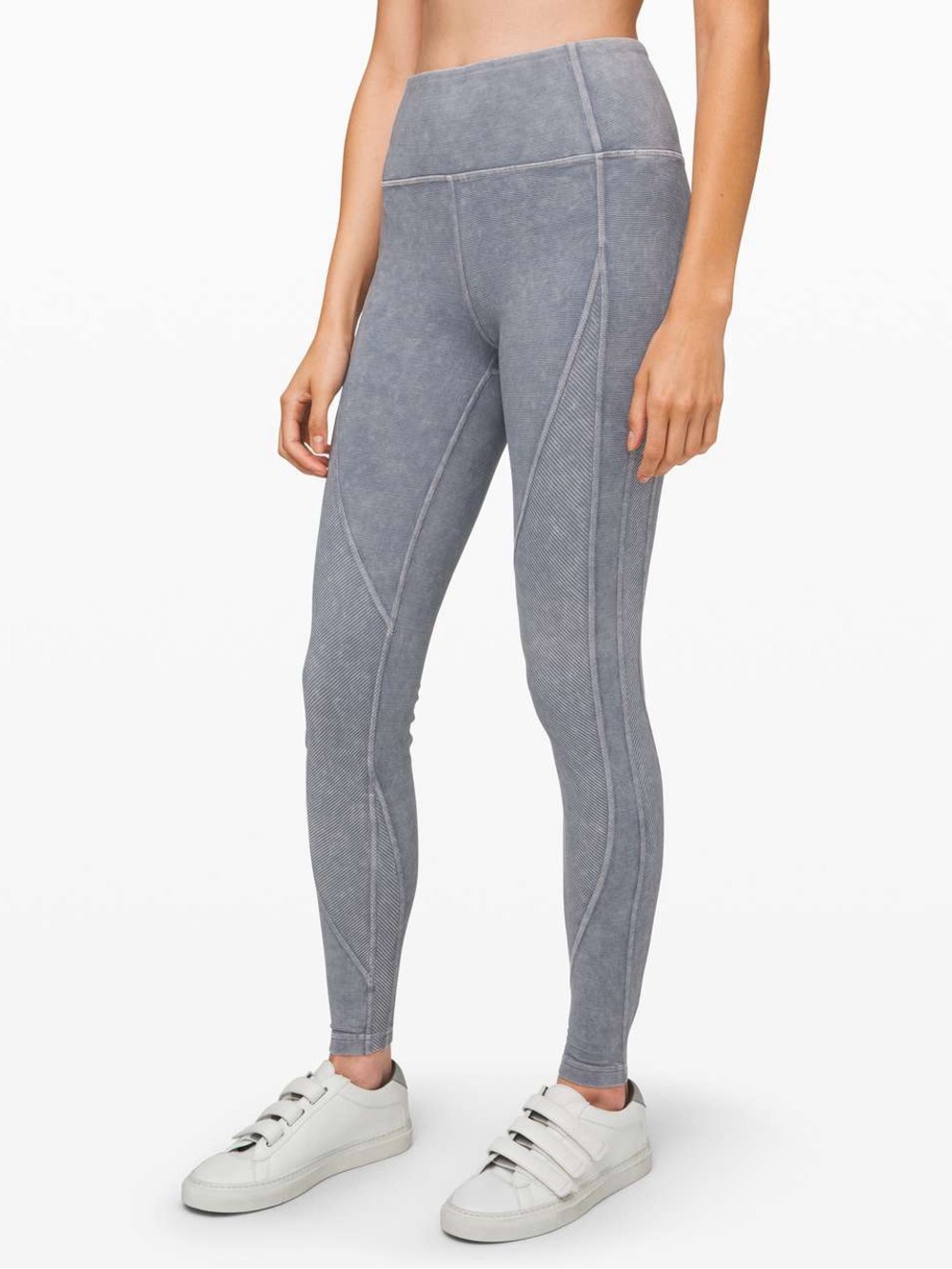 Lululemon Wunder Under High-Rise Tight *Snow Washed Ribbed 28" | Washed Luna